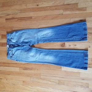 Gap Jeans Long and Lean Flare Womens Size 4 L